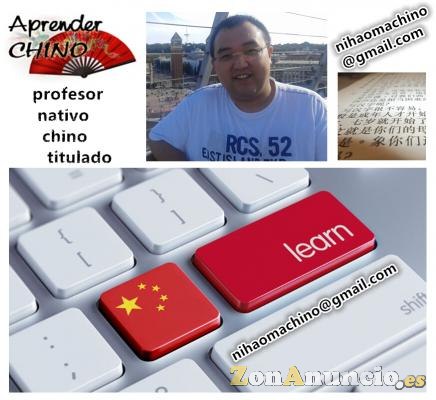 curso de chino mandarín con profesor nativo titulado